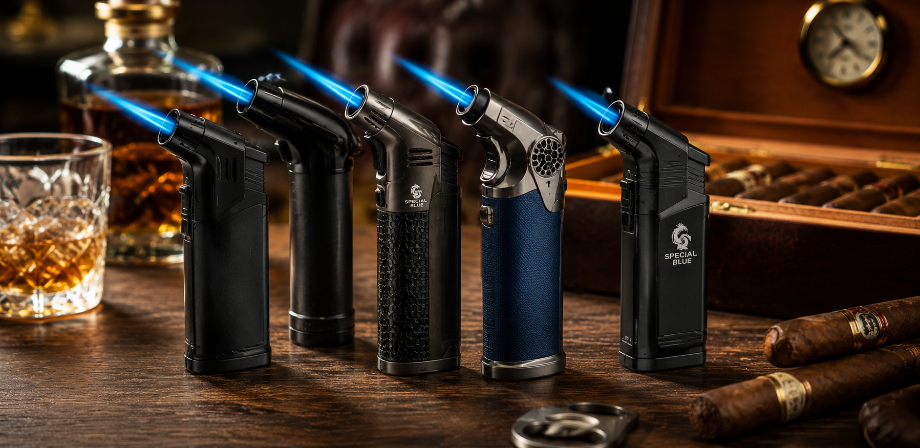 special blue torch
