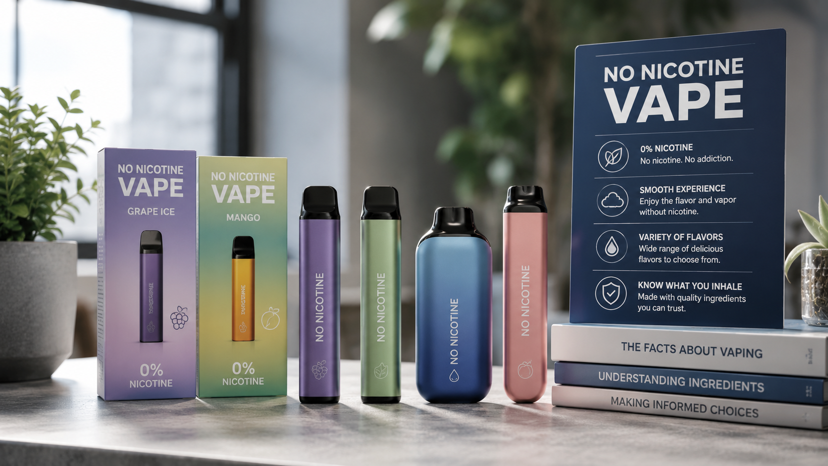 no nicotine vape