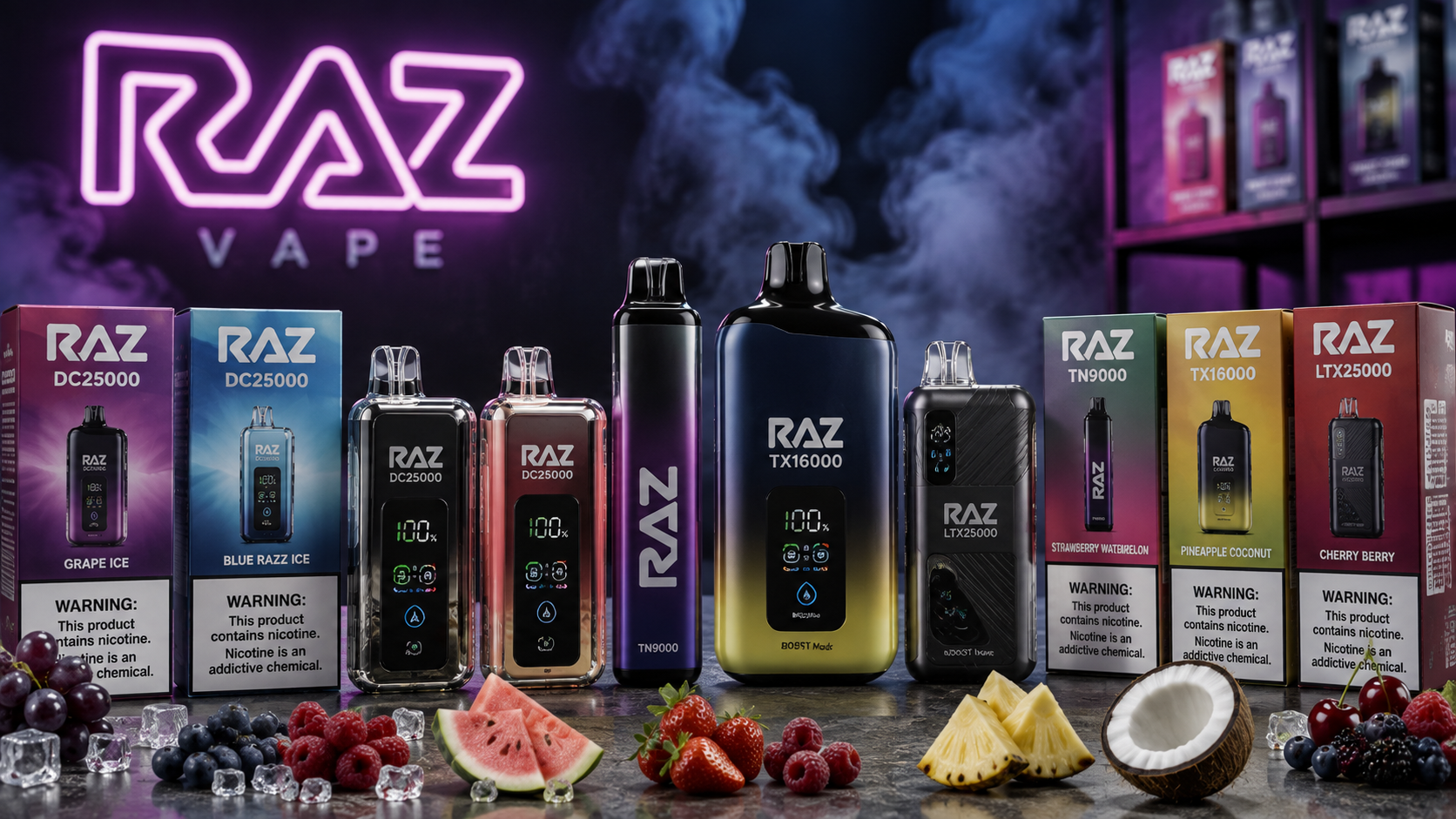 raz vape flavors