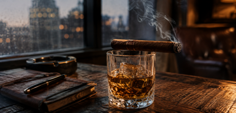 bourbon and cigars