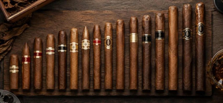 cigar shapes and sizes chart